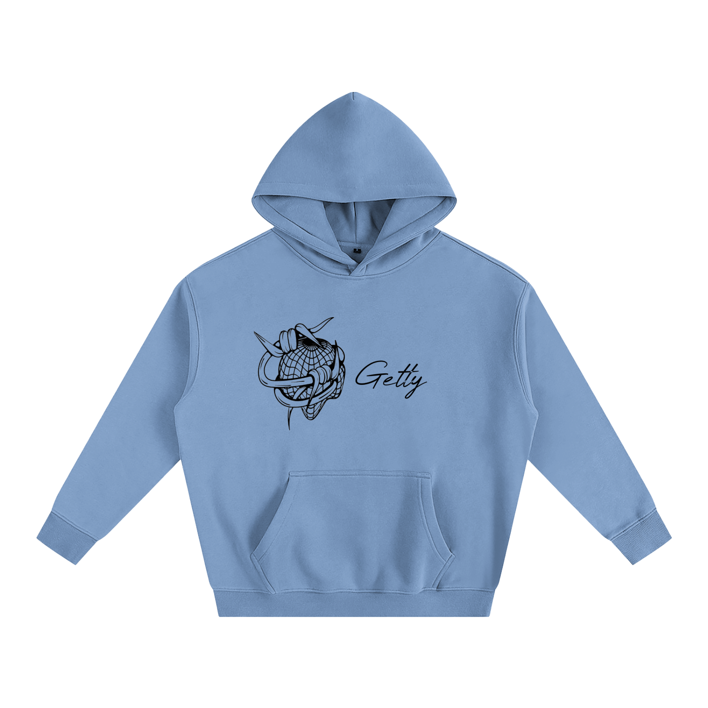 Getty Razor Oversize Hoodie