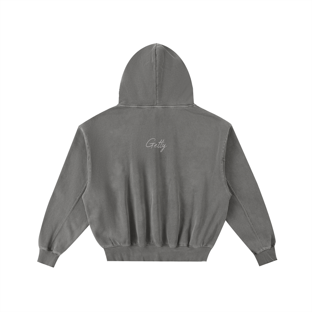 Getty bear Frayed Hoodie