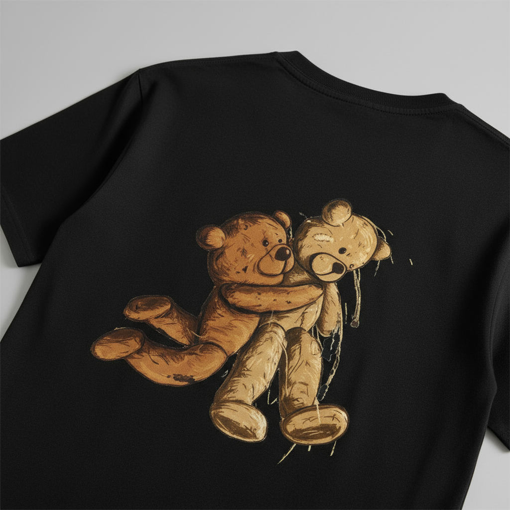 Black Bear Tee - Back Detail No Text