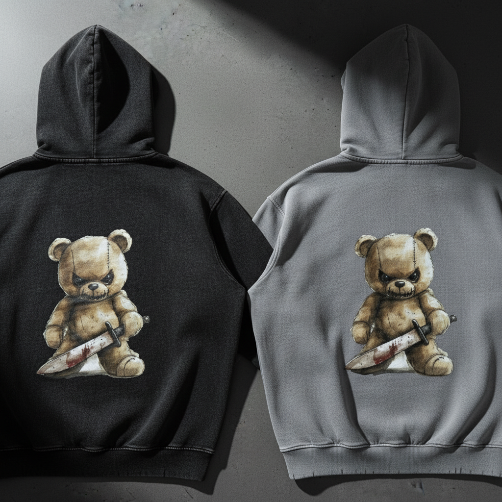 Getty Deadly Hoodie - Back Branding Detail