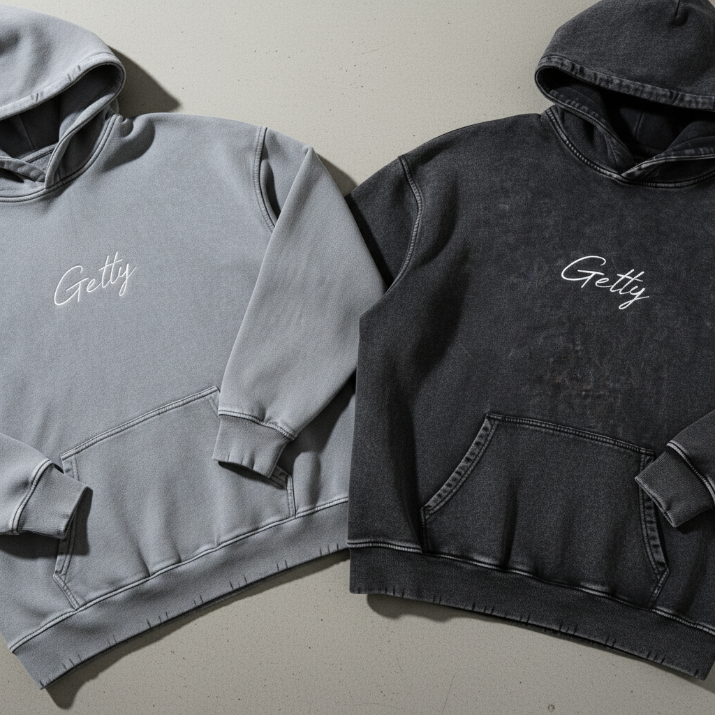 Getty Deadly Hoodie - Branding Detail