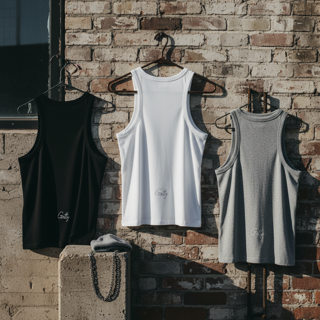 Getty Essential Tank Top - All Colors Urban Display