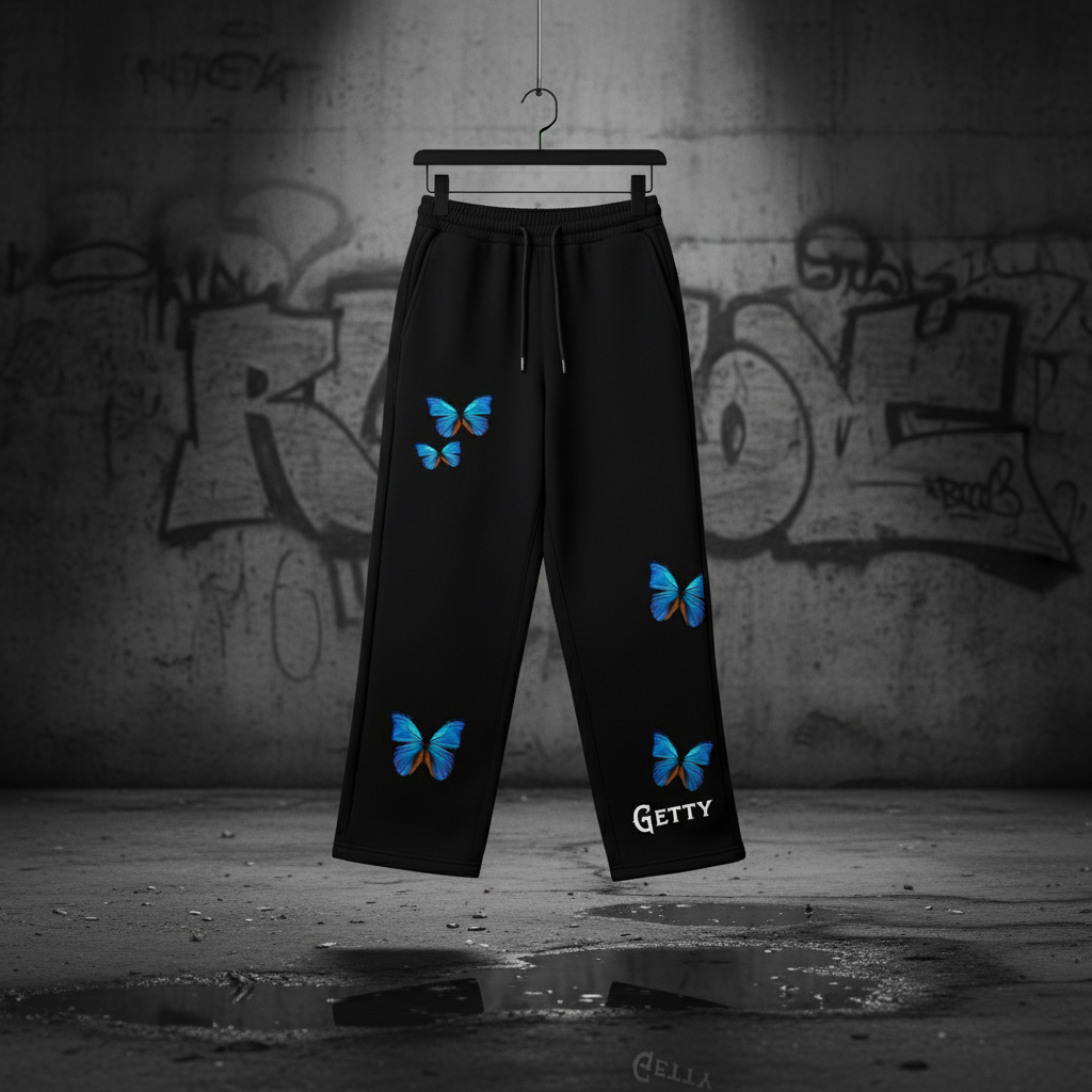 Getty Freedom Sweatpants - Full Editorial Shot