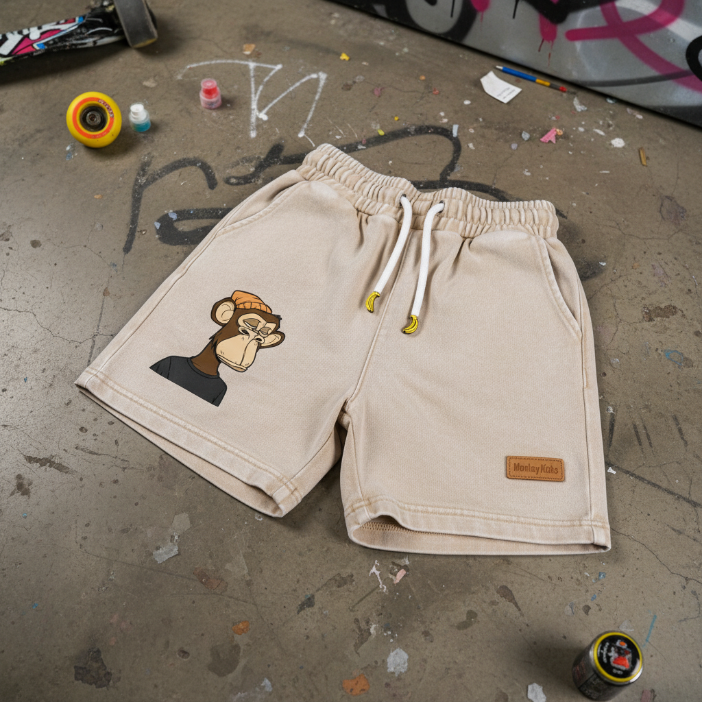 Getty Kids Monkey Business Shorts