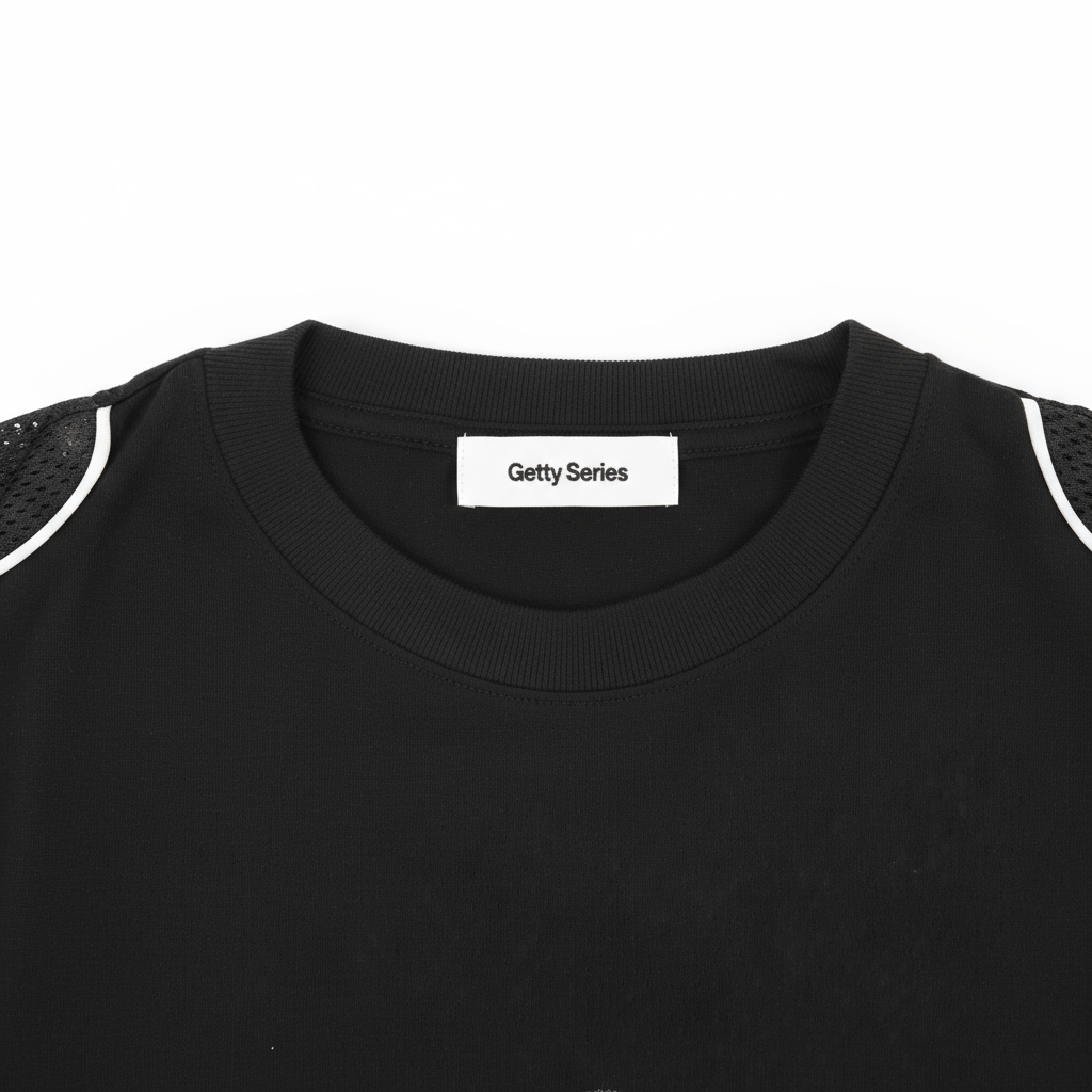 Getty Piped Panel T-Shirt