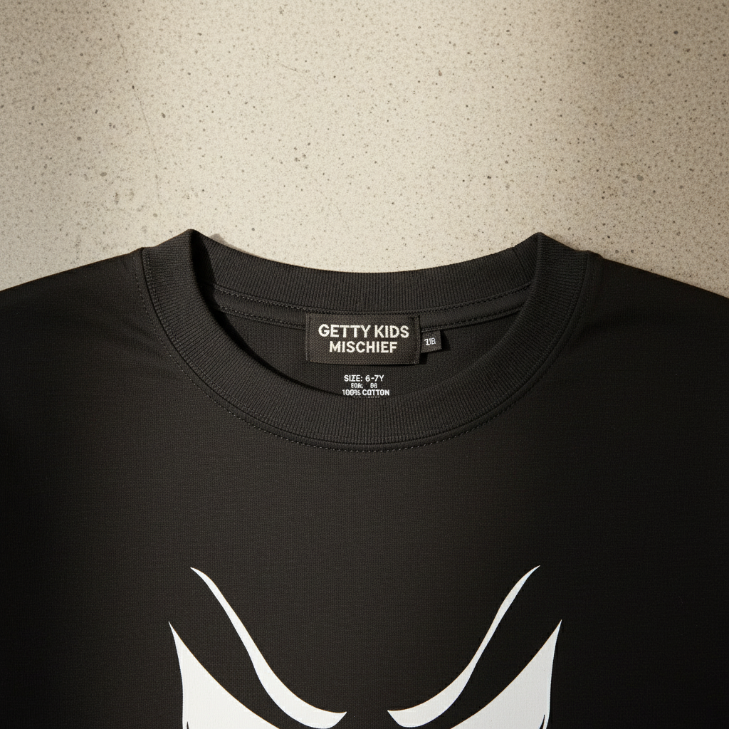 Neckline and collar construction detail